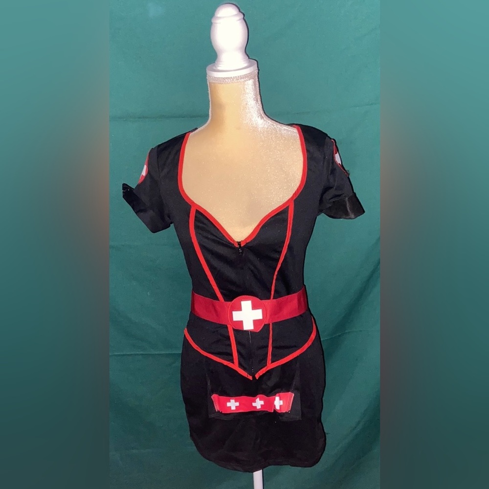🎃 Halloween Costume Sexy Cardiac Arrest Nurse 🩺🌡️💉🏥 Size Medium 8-10